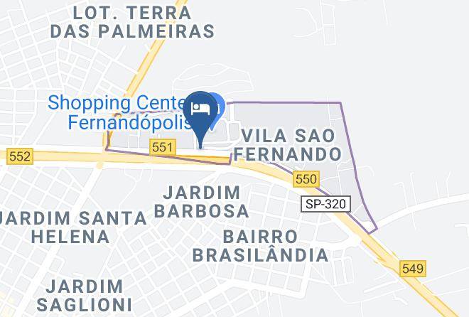 Fernandopolis - Ramada Encore By Wyndham Fernandopolis Maps