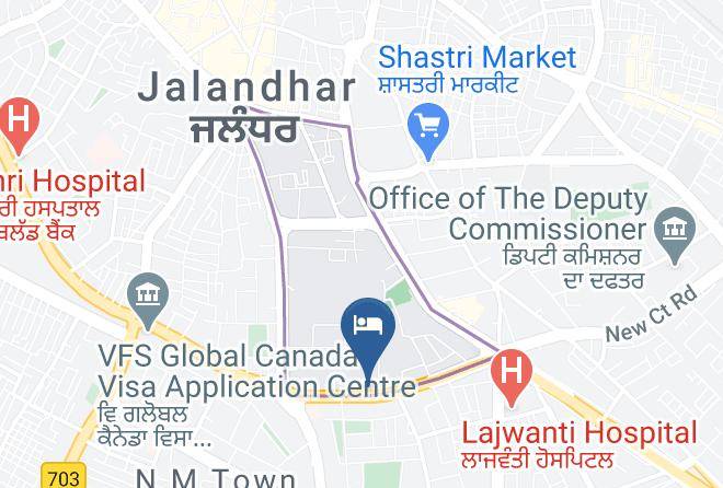 Ramada Encore By Wyndham Jalandhar Map