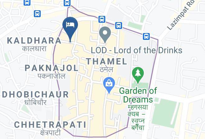 Kathmandu - Ramada Encore By Wyndham Kathmandu Thamel Maps