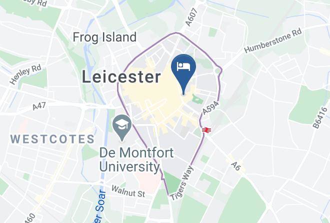 Leicester City - Ramada Encore By Wyndham Leicester City Centre Maps