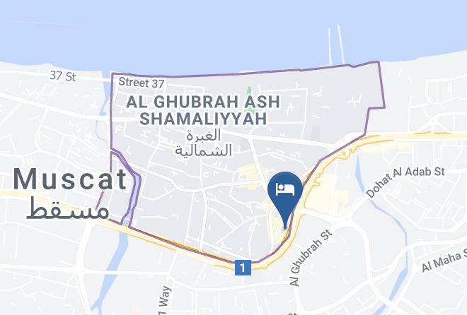 Bawshar - Ramada Encore By Wyndham Muscat Al Ghubra Maps