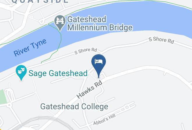 Gateshead - Ramada Encore By Wyndham Newcastle Gateshead Maps