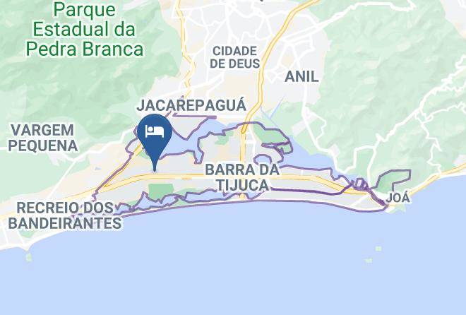 Rio De Janeiro Barra Da Tijuca - Ramada Encore By Wyndham Rio De Janeiro Ribalta Maps