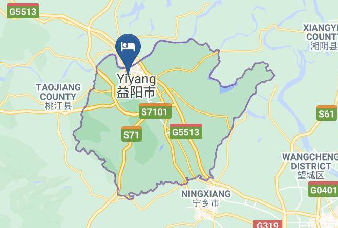 Yiyang - Ramada Encore Yiyang Maps