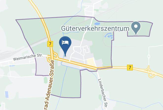 Erfurt - H Hotel Erfurt Maps