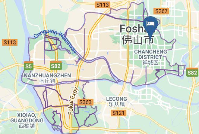 Foshan - Ramada Foshan Maps