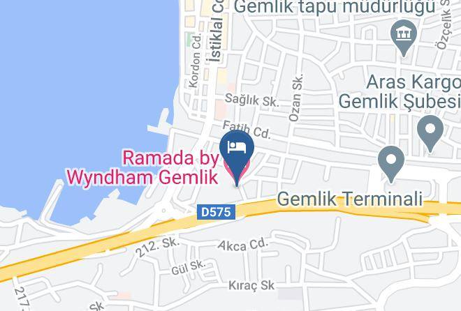 Gemlik - Ramada By Wyndham Gemlik Maps