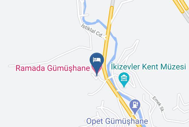 Gumushane Ozcan - Ramada Gumushane Maps