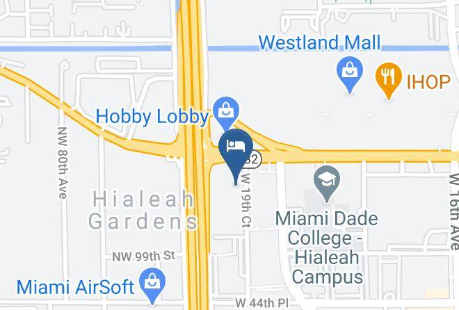 Miami Dade - Ramada Hialeah Miami Airport Maps