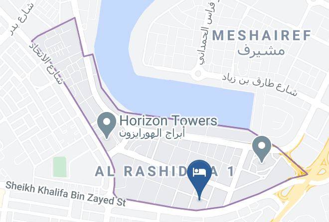 Ajman - Ramada Hotel & Suites By Wyndham Ajman Maps