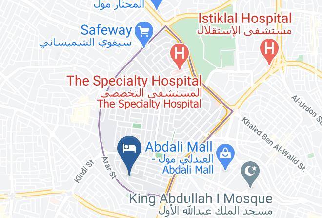 Amman - Ramada Hotel And Suites Amman Maps