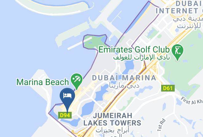 Dubai - Ramada Hotel And Suites By Wyndham Dubai Jbr Maps