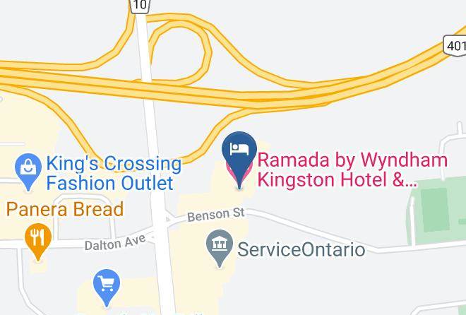 Frontenac - Quality Inn & Conference Centre Kingston Central Maps