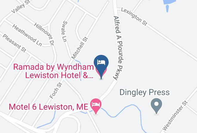 Androscoggin - Ramada By Wyndham Lewiston Hotel & Conference Center Maps
