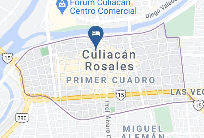 Culiacan - Ramada Hotel Culiacan Maps