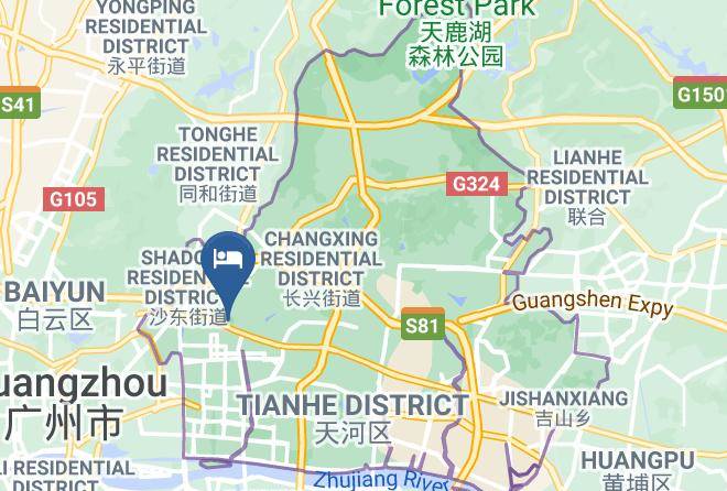 Guangzhou - Ramada Hotel Jiahong Maps