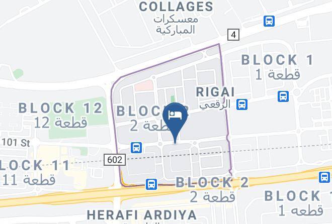 Riggae - Ramada Hotel Kuwait Maps