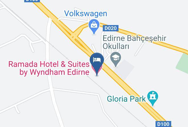 Edirne - Ramada Hotel & Suites By Wyndham Edirne Maps