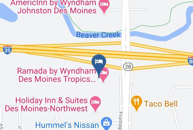 Polk - Ramada Inn And Tropics Maps