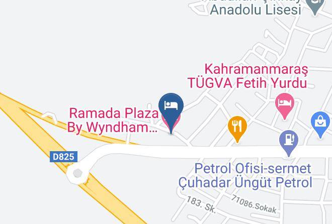 Onikisubat - Ramada Plaza By Wyndham Kahramanmaras Maps