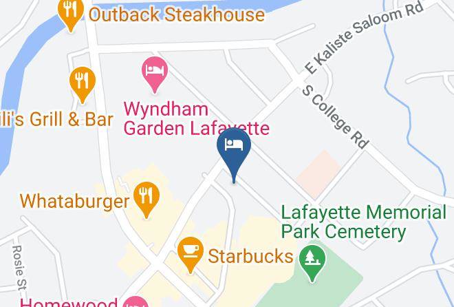Lafayette Par - Ramada Lafayette Maps