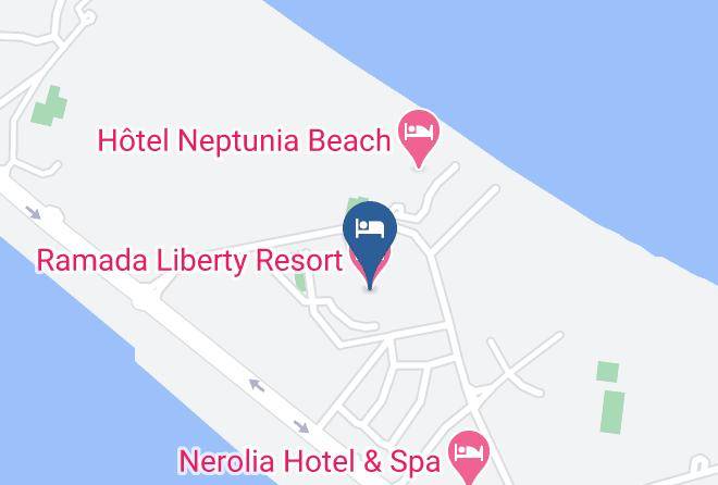 Tunisia - Ramada Liberty Resort Maps