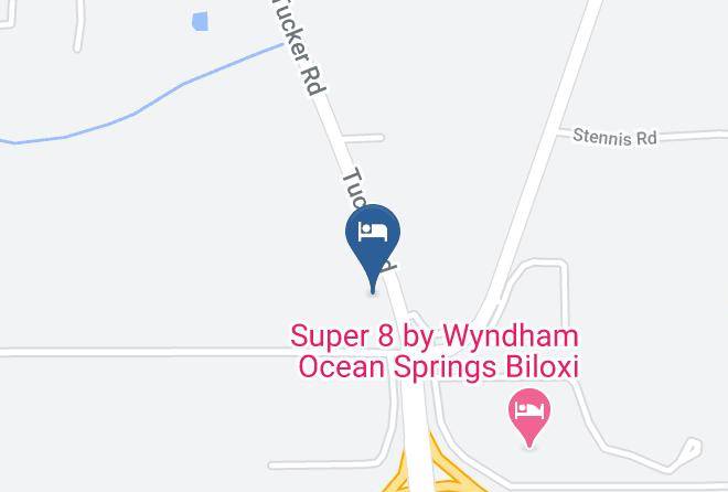 Jackson - Ramada Limited Biloxi Ocean Springs Maps