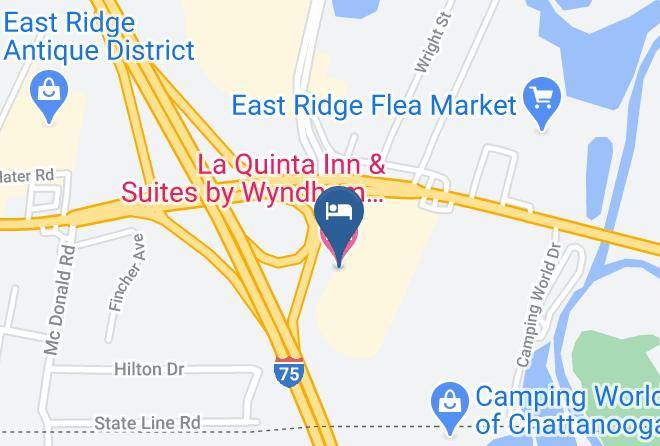 Hamilton - La Quinta Inn & Suites By Wyndham Chattanooga East Ridge Maps