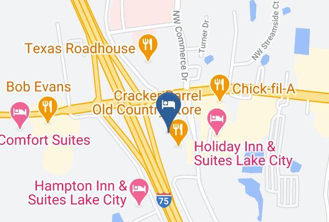 Columbia - Ramada Limited Lake City Maps