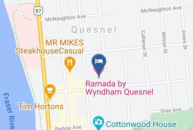Cariboo - Ramada By Wyndham Quesnel Maps