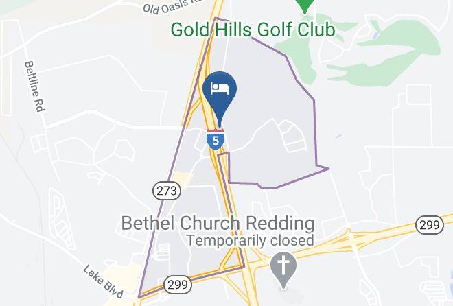 Shasta - Ramada Limited Redding Maps