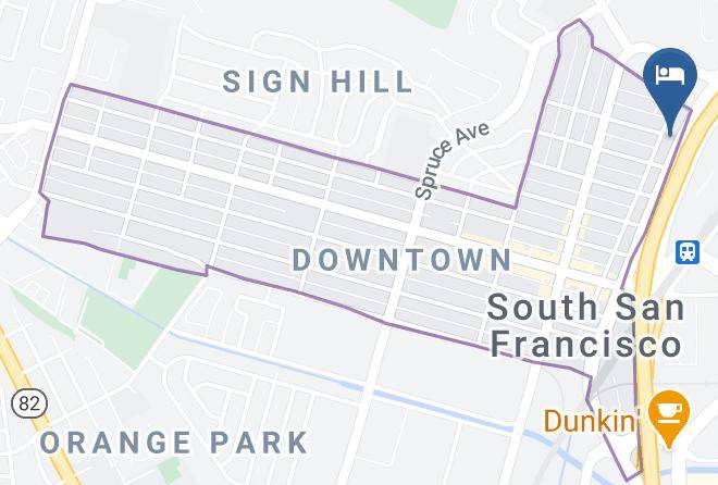 San Mateo - Ramada Limited San Francisco Airport North Maps