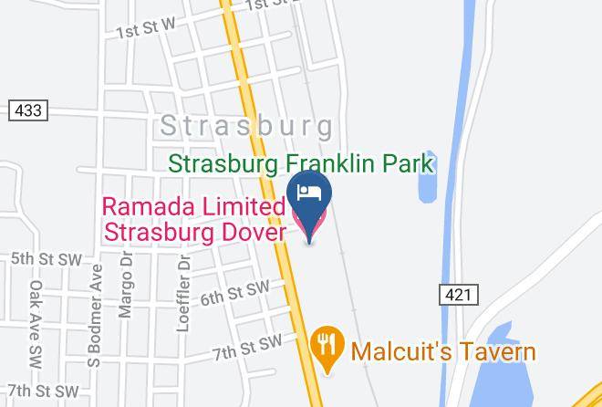 Tuscarawas - Ramada Limited Strasburg Dover Maps