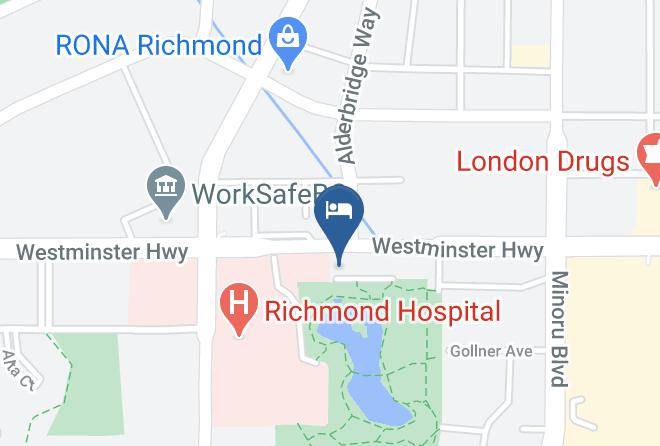 Greater Vancouver - Ramada Limited Vancouver Airport Maps