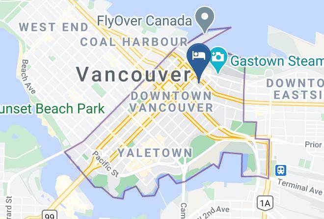Greater Vancouver - Ramada Limited Vancouver Downtown Maps