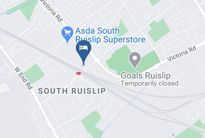 London - Ramada By Wyndham London South Ruislip Maps