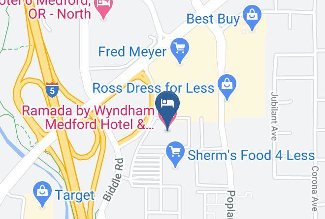 Jackson - Ramada Medford Maps
