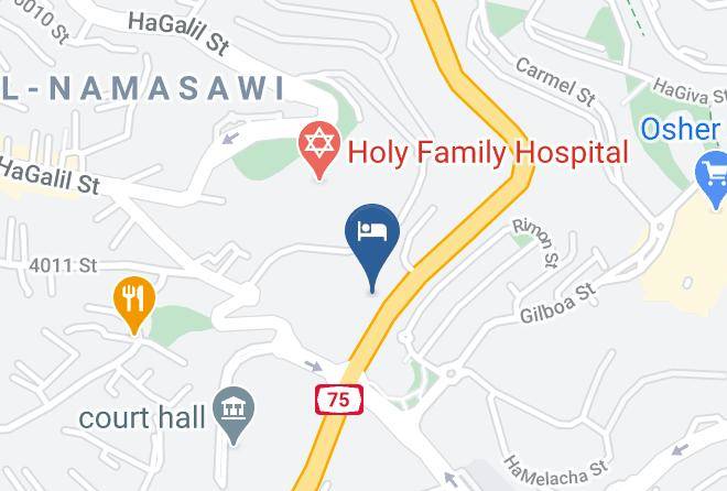 Nazerat Illit - Ramada Olivie Nazareth Hotel Maps