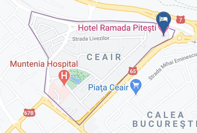 Ramada Pitesti Map