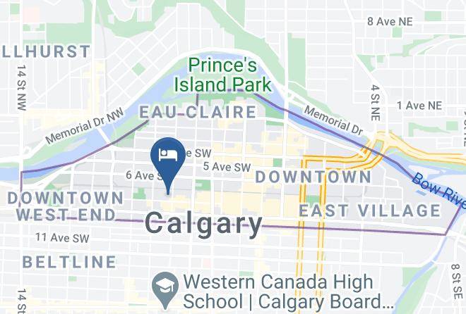 Division 6 - Ramada Plaza By Wyndham Calgary Downtown Maps