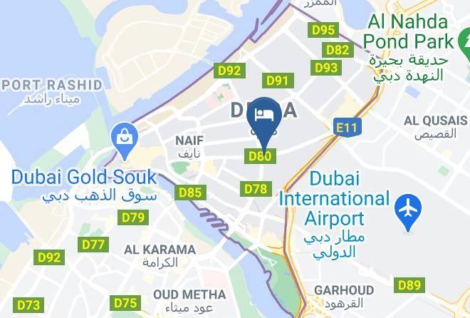 Dubai - Ramada Plaza By Wyndham Dubai Deira Maps