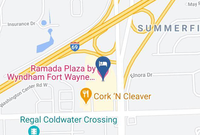 Allen - Ramada Plaza By Wyndham Fort Wayne Hotel & Conference Center Maps