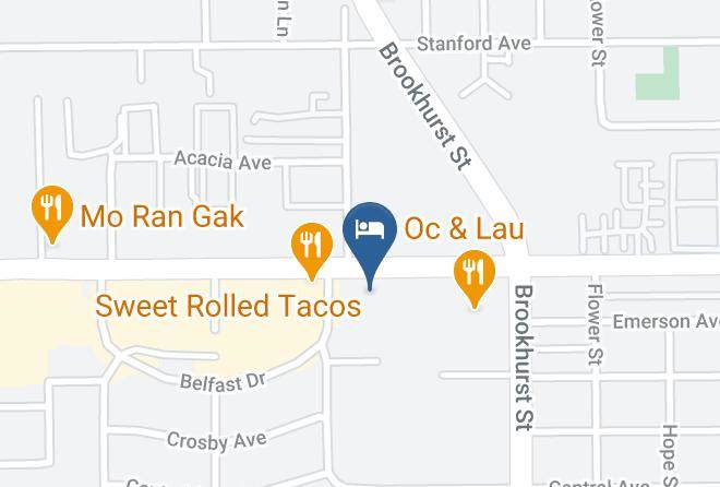 Orange - Ramada Plaza By Wyndham Garden Grove Anaheim South Maps