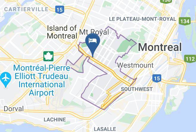 Montreal - Ramada Plaza By Wyndham Montreal Maps