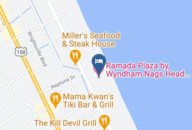 Dare - Ramada Plaza By Wyndham Nags Head Oceanfront Maps