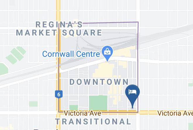 Division 6 - Ramada Plaza By Wyndham Regina Downtown Maps