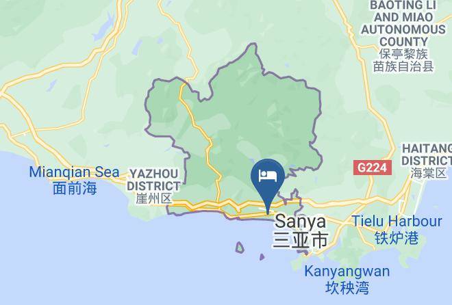 Sanya - Ramada Plaza By Wyndham Sanya Bay Maps