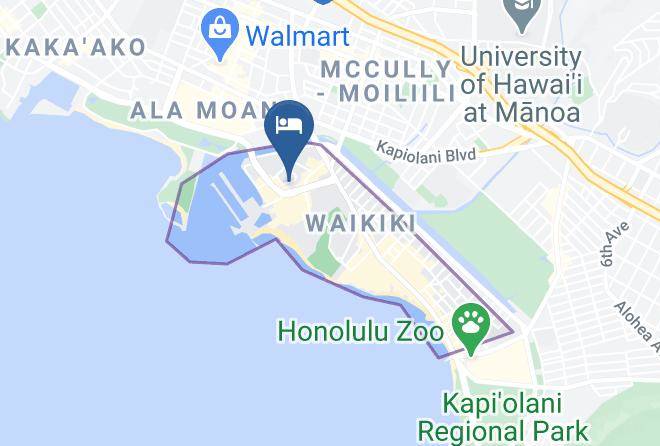 Honolulu - Ramada Plaza By Wyndham Waikiki Maps
