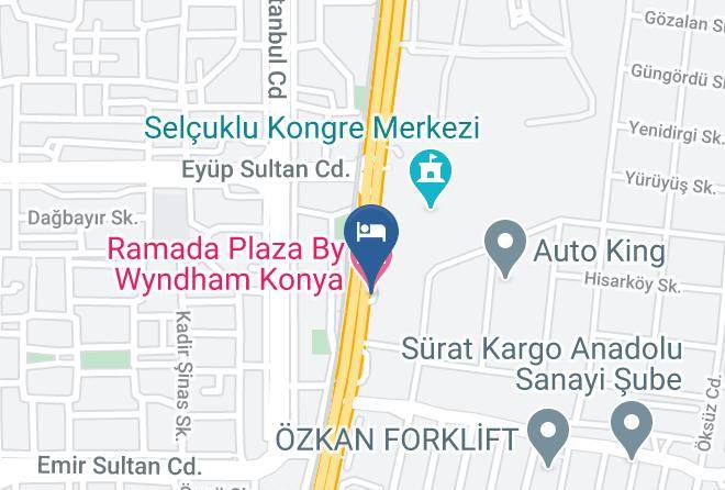 Selcuklu - Ramada Plaza By Wyndham Konya Maps