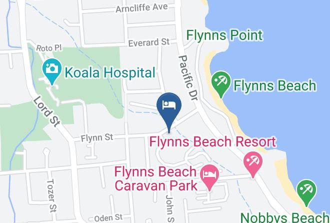 Port Macquarie Hastings - Ramada Resort By Wyndham Flynns Beach Maps
